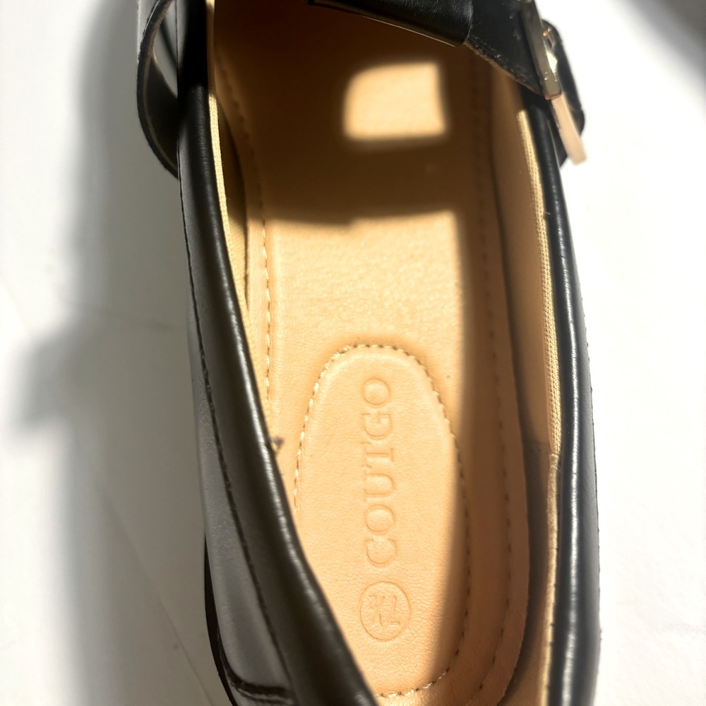Classic Black Mary Jane Loafers for Women - Picture 5 of 13
